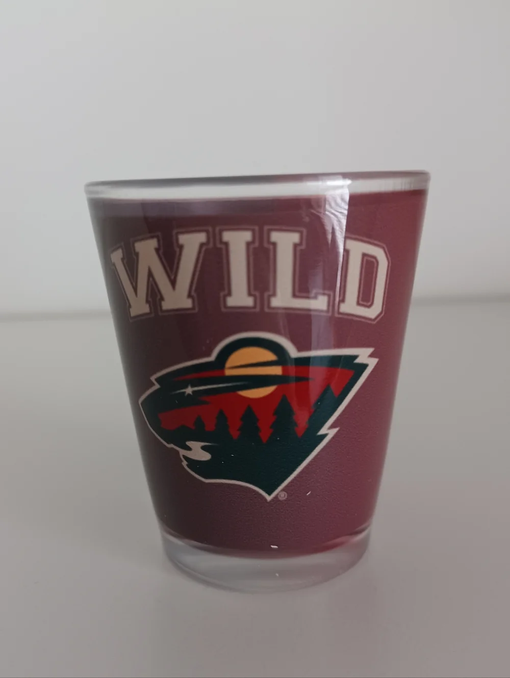 Minnesota Wild NHL‎ Hockey Shot Glass Drinkware Collectible